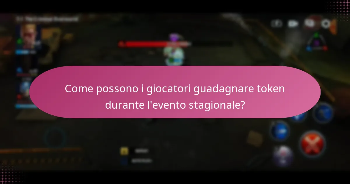 Come possono i giocatori guadagnare token durante l’evento stagionale?