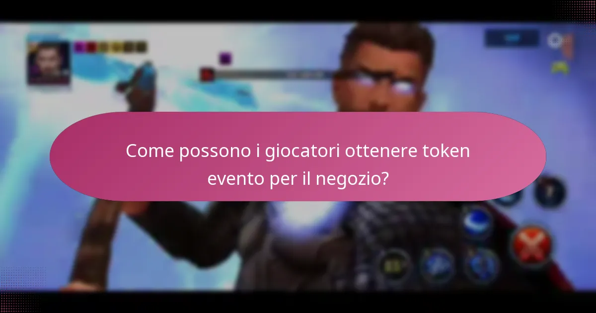 Come possono i giocatori ottenere token evento per il negozio?