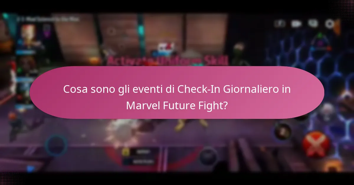 Quali oggetti unici sono presenti negli eventi di Check-In Giornaliero?