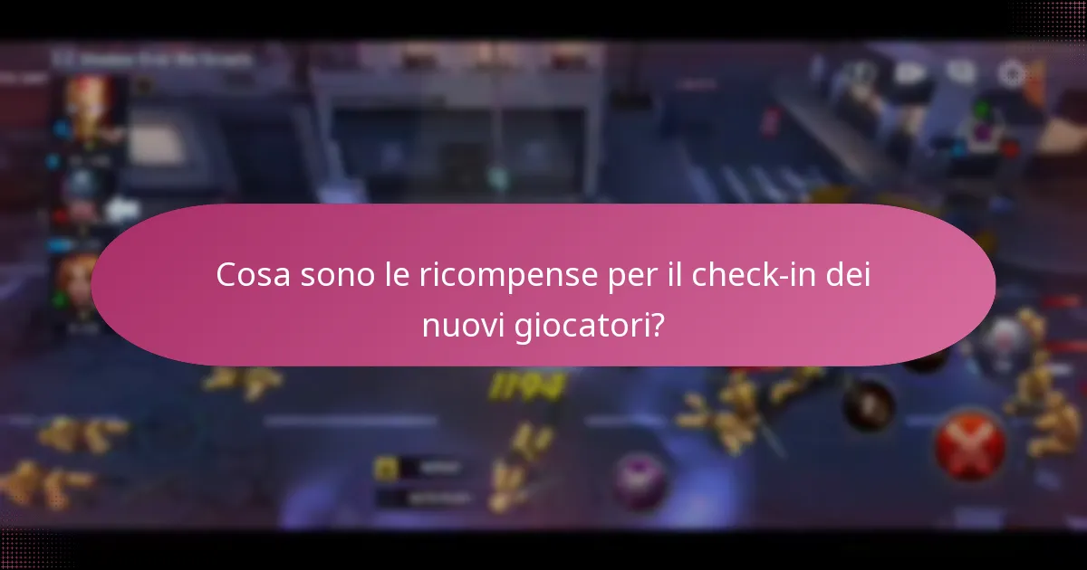 Qual è la durata e la frequenza delle ricompense per il check-in?
