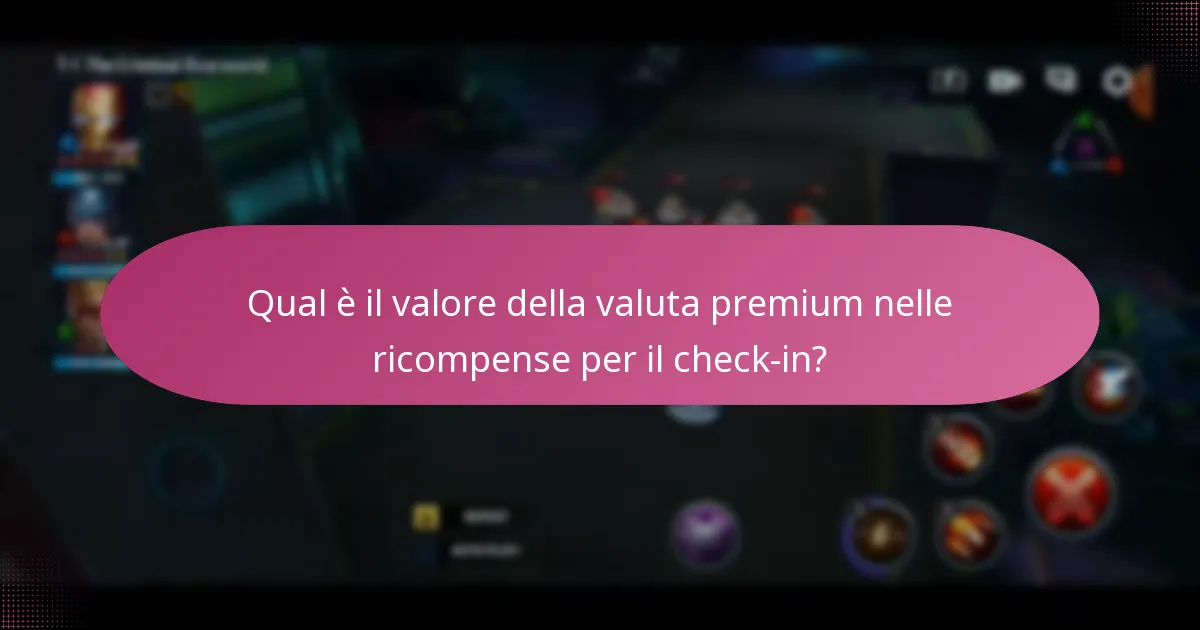 Quali oggetti esclusivi sono inclusi nelle ricompense per il check-in?